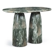 Meridian Furniture Cosenza Green Concrete Indoor/Outdoor Counter Height Table