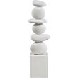 Meridian Furniture Torix Cream Concrete Sculpture