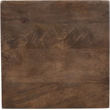 Meridian Furniture Opus Brown Travertine And Mango Wood End Table