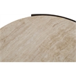 Meridian Furniture Solstice Brown Travertine And Mango Wood Coffee Table