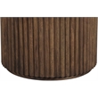 Meridian Furniture Elvira Beige / Brown Marble And Mango Wood Coffee Table