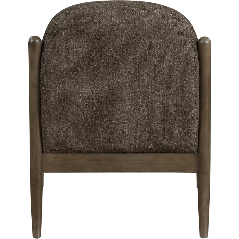 Meridian Furniture Helmsley Brown Performance Fabric Upholstered Accent Chair