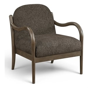 Meridian Furniture Helmsley Brown Performance Fabric Upholstered Accent Chair