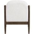 Meridian Furniture Helmsley Cream Performance Fabric Upholstered Accent Chair