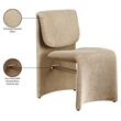 Meridian Furniture Slique Beige Performance Fabric Dining Chair (Set of 2)