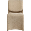 Meridian Furniture Slique Beige Performance Fabric Dining Chair (Set of 2)