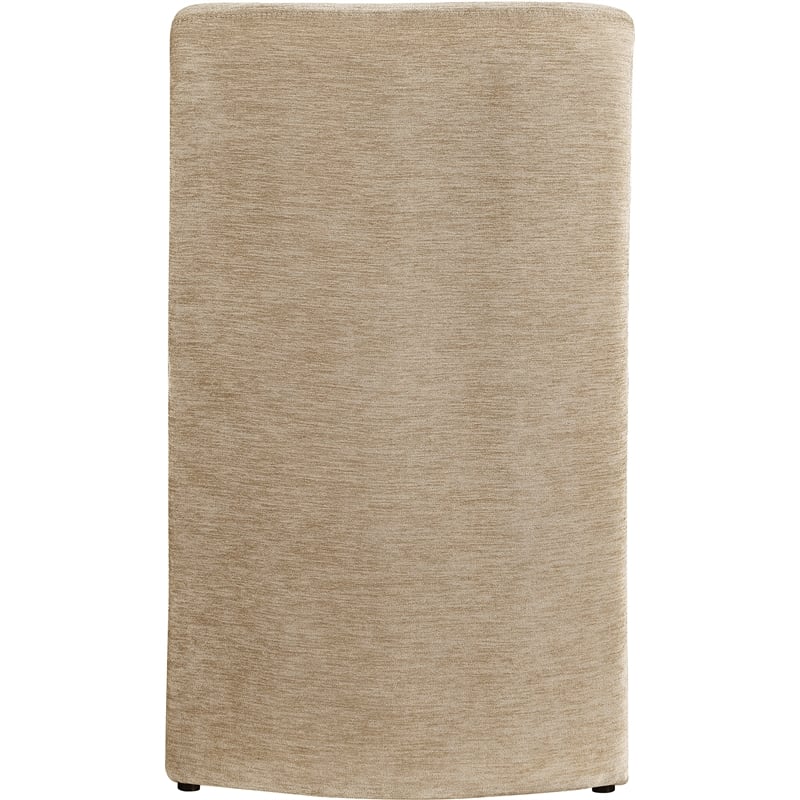 Meridian Furniture Slique Beige Performance Fabric Dining Chair (Set of 2)