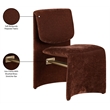 Meridian Furniture Slique Burgundy Performance Fabric Dining Chair (Set of 2)