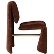 Meridian Furniture Slique Burgundy Performance Fabric Dining Chair (Set of 2)
