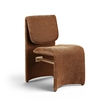 Meridian Furniture Slique Cognac Performance Fabric Dining Chair (Set of 2)
