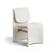 Meridian Furniture Slique Cream Performance Fabric Dining Chair (Set of 2)