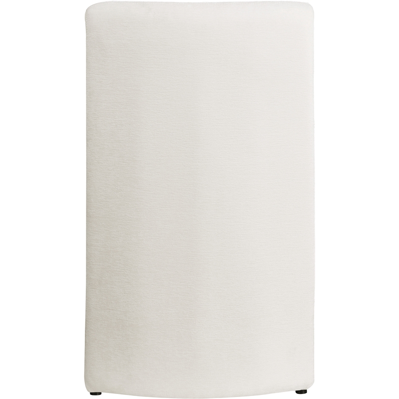Meridian Furniture Slique Cream Performance Fabric Dining Chair (Set of 2)