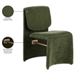 Meridian Furniture Slique Green Performance Fabric Dining Chair (Set of 2)