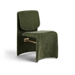 Meridian Furniture Slique Green Performance Fabric Dining Chair (Set of 2)