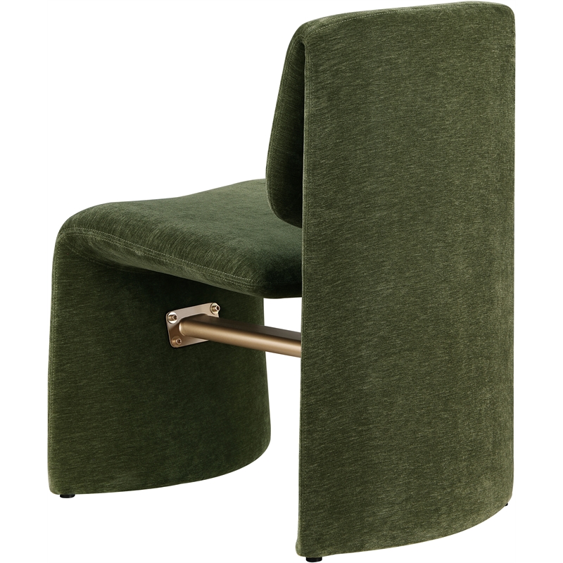 Meridian Furniture Slique Green Performance Fabric Dining Chair (Set of 2)