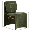 Meridian Furniture Slique Green Performance Fabric Dining Chair (Set of 2)