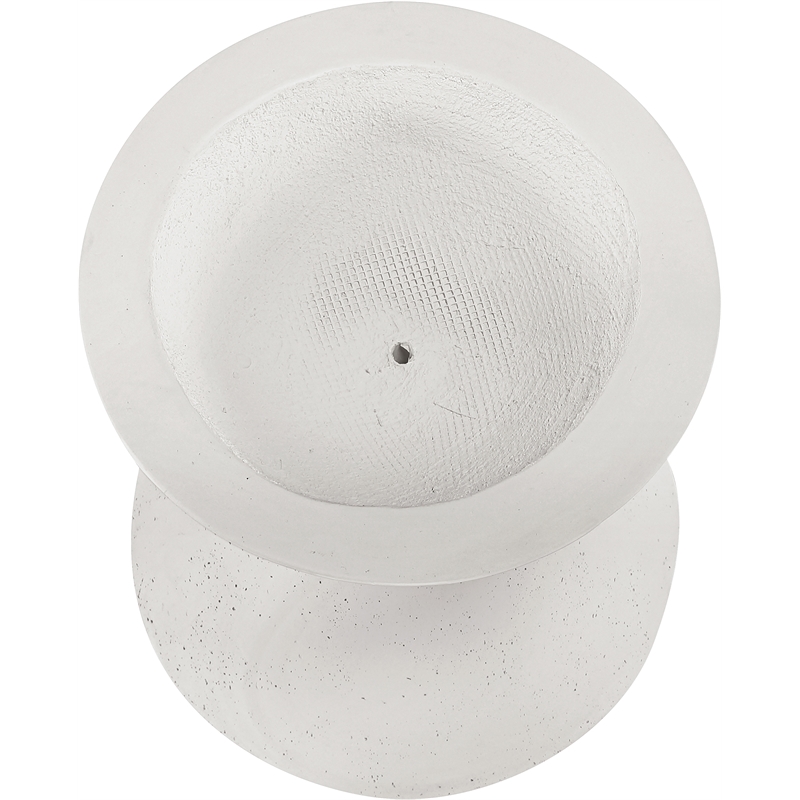 Meridian Furniture Vessa Cream Indoor / Outdoor Concrete Planter