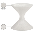 Meridian Furniture Vessa Cream Indoor / Outdoor Concrete Planter