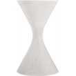 Meridian Furniture Vessa Cream Indoor / Outdoor Concrete Planter