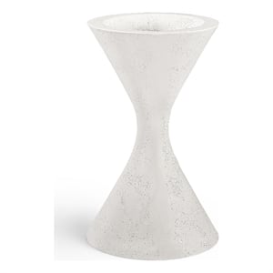 Meridian Furniture Vessa Cream Indoor / Outdoor Concrete Planter