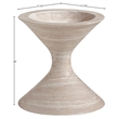 Meridian Furniture Vessa Travertine Indoor / Outdoor Concrete Planter