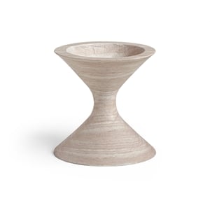Meridian Furniture Vessa Travertine Indoor / Outdoor Concrete Planter