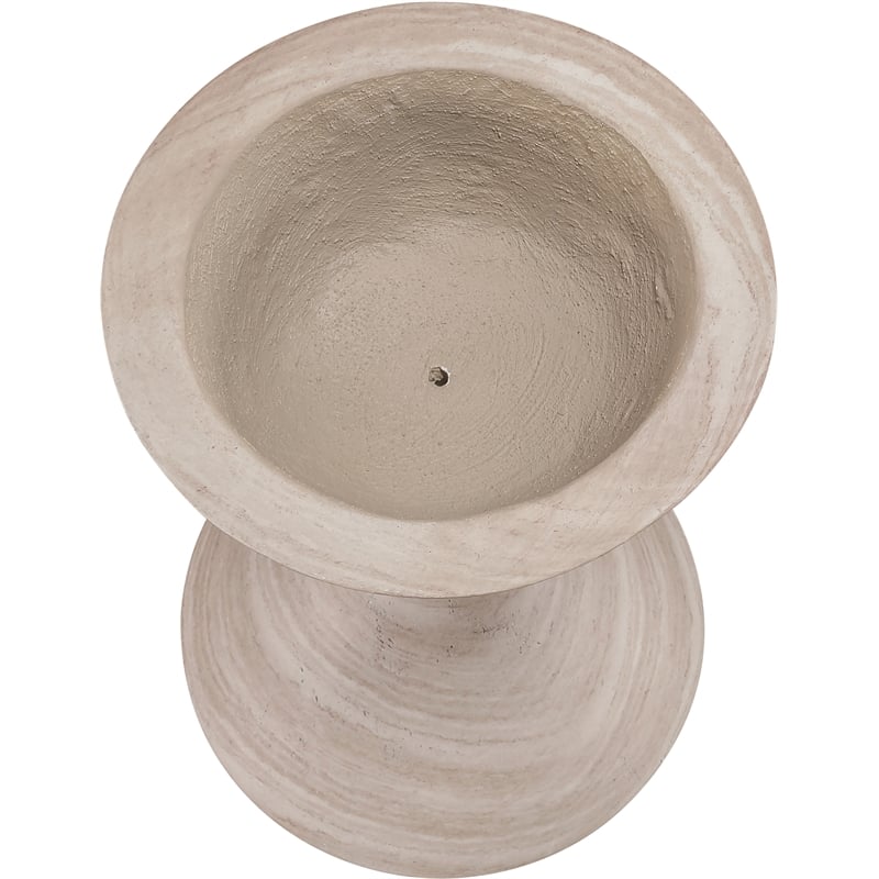 Meridian Furniture Vessa Travertine Indoor / Outdoor Concrete Planter