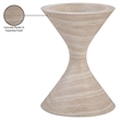 Meridian Furniture Vessa Travertine Indoor / Outdoor Concrete Planter