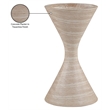Meridian Furniture Vessa Travertine Indoor / Outdoor Concrete Planter