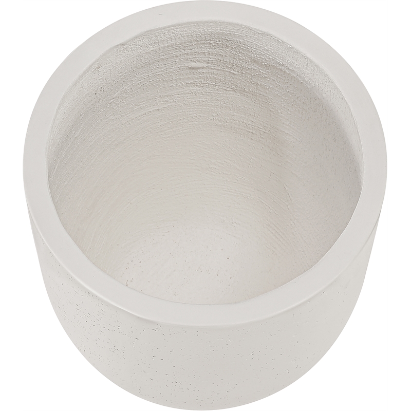 Meridian Furniture Florique Cream Indoor / Outdoor Concrete Planter