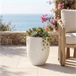 Meridian Furniture Florique Cream Indoor / Outdoor Concrete Planter