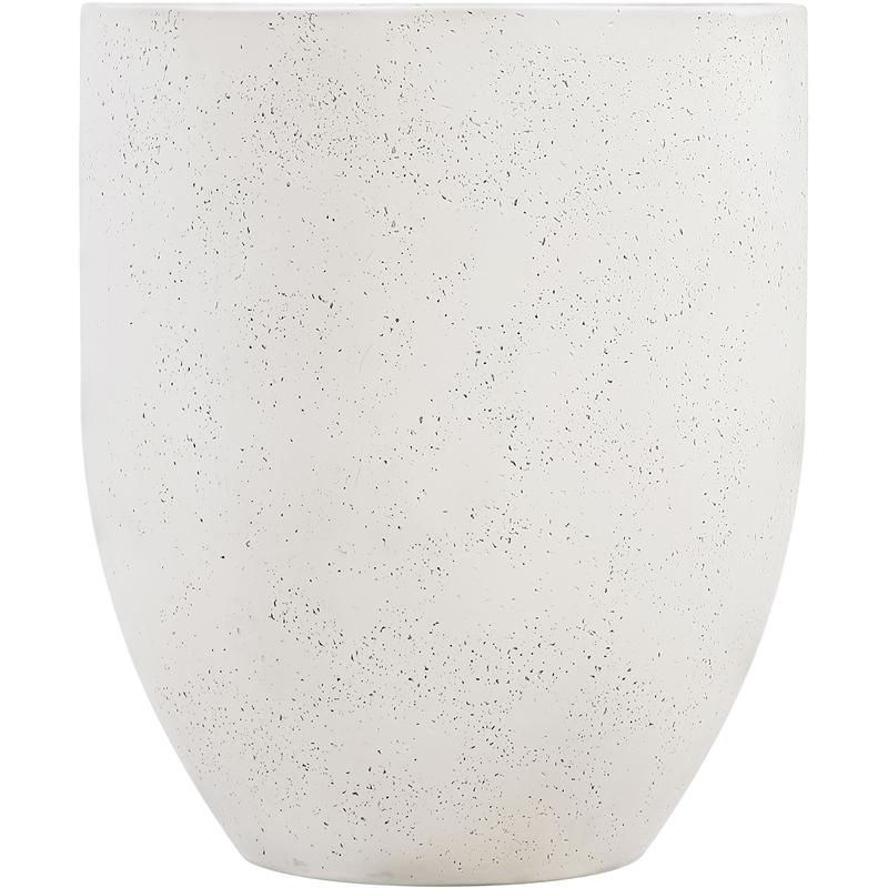 Meridian Furniture Florique Cream Indoor / Outdoor Concrete Planter