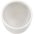 Meridian Furniture Florique Cream Indoor / Outdoor Concrete Planter