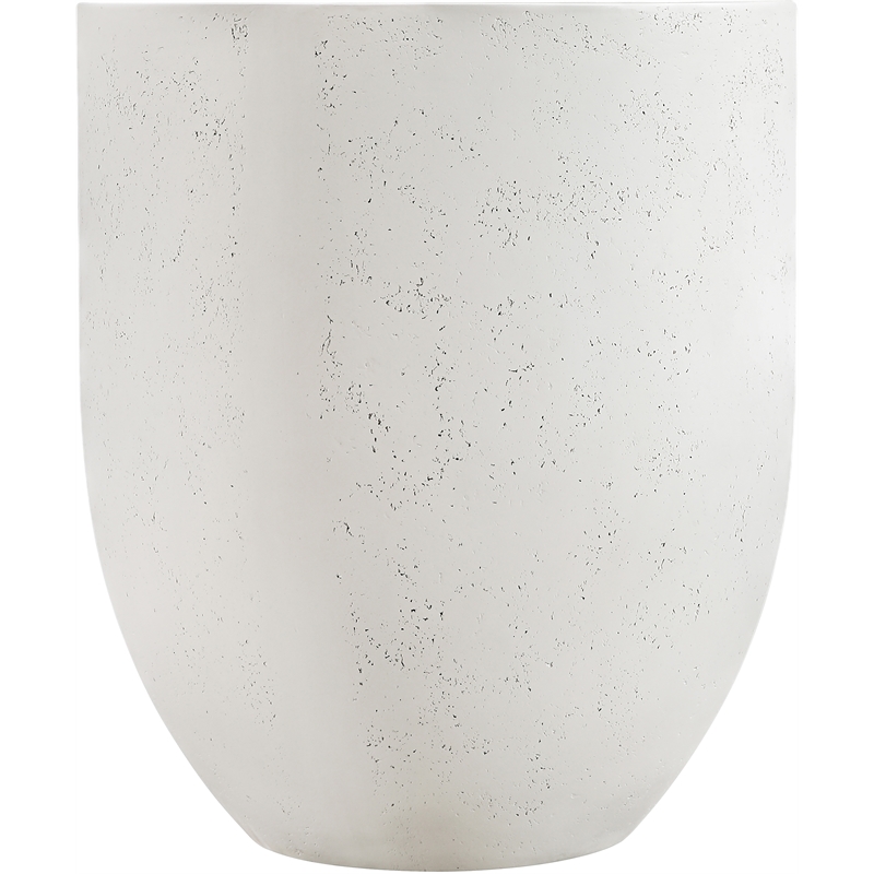 Meridian Furniture Florique Cream Indoor / Outdoor Concrete Planter