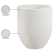 Meridian Furniture Florique Cream Indoor / Outdoor Concrete Planter