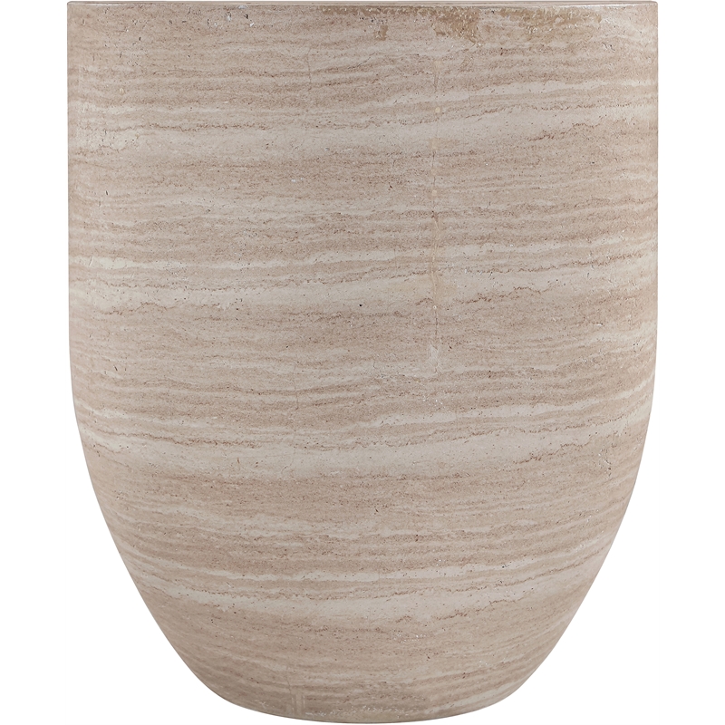 Meridian Furniture Florique Travertine Indoor / Outdoor Concrete Planter
