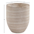 Meridian Furniture Florique Travertine Indoor / Outdoor Concrete Planter