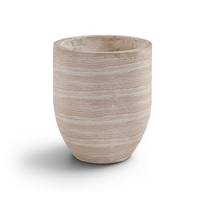 Meridian Furniture Florique Travertine Indoor / Outdoor Concrete Planter