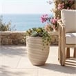 Meridian Furniture Florique Travertine Indoor / Outdoor Concrete Planter