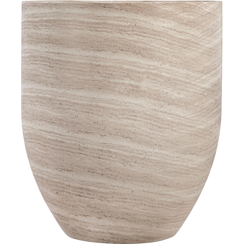 Meridian Furniture Florique Travertine Indoor / Outdoor Concrete Planter