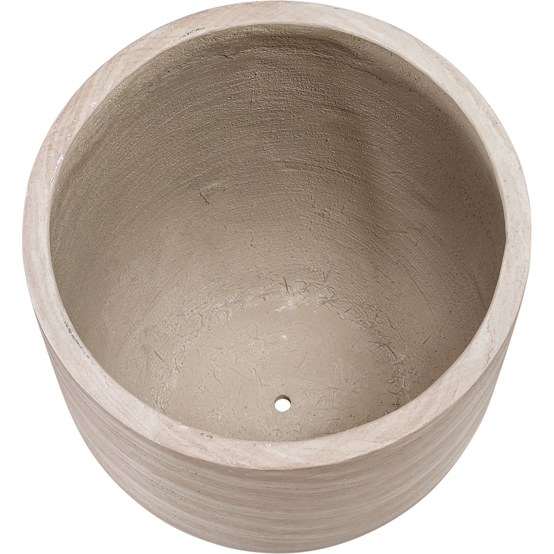 Meridian Furniture Florique Travertine Indoor / Outdoor Concrete Planter