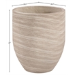 Meridian Furniture Florique Travertine Indoor / Outdoor Concrete Planter