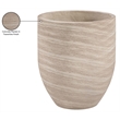 Meridian Furniture Florique Travertine Indoor / Outdoor Concrete Planter