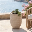Meridian Furniture Florique Travertine Indoor / Outdoor Concrete Planter