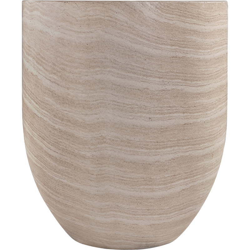 Meridian Furniture Florique Travertine Indoor / Outdoor Concrete Planter
