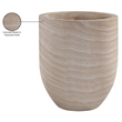 Meridian Furniture Florique Travertine Indoor / Outdoor Concrete Planter
