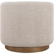 Meridian Furniture Modra Beige Performance Fabric Swivel Accent Chair