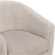 Meridian Furniture Modra Beige Performance Fabric Swivel Accent Chair