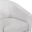 Meridian Furniture Modra Cream Performance Fabric Swivel Accent Chair
