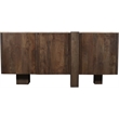 Meridian Furniture Pietra Brown Travertine And Mango Wood Sideboard / Buffet